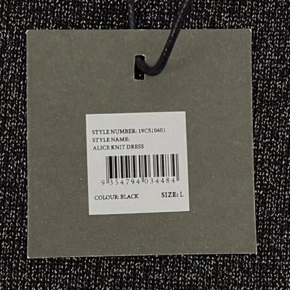 Cooper St Alice Knit Metallic Sweater Dress NWT Sz L - Picture 8 of 10